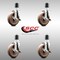 Service Caster 5 Inch 316SS High Temp Glass Filled Nylon 1-3/4 Inch Stem Caster Set Brake SCC SCC-SS316EX20S514-GFNSHT-TLB-134-4 - alternate 2